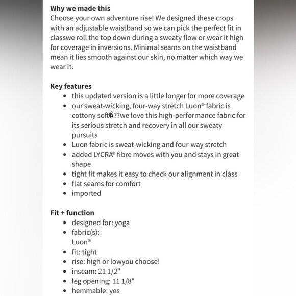 Lululemon Wunder Under Crop Leggings Gingham Luon White Blue - Picture 14 of 14